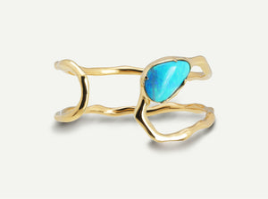 Soleil Cuff With Opal Shell