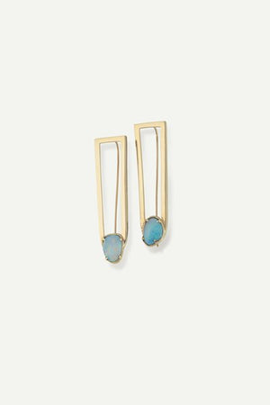 Hook parallel pendulum earring